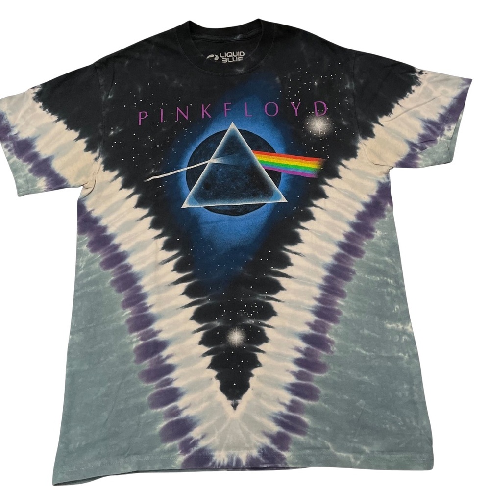 Liquid blue tee